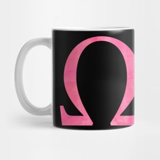 Pink Omega Mug